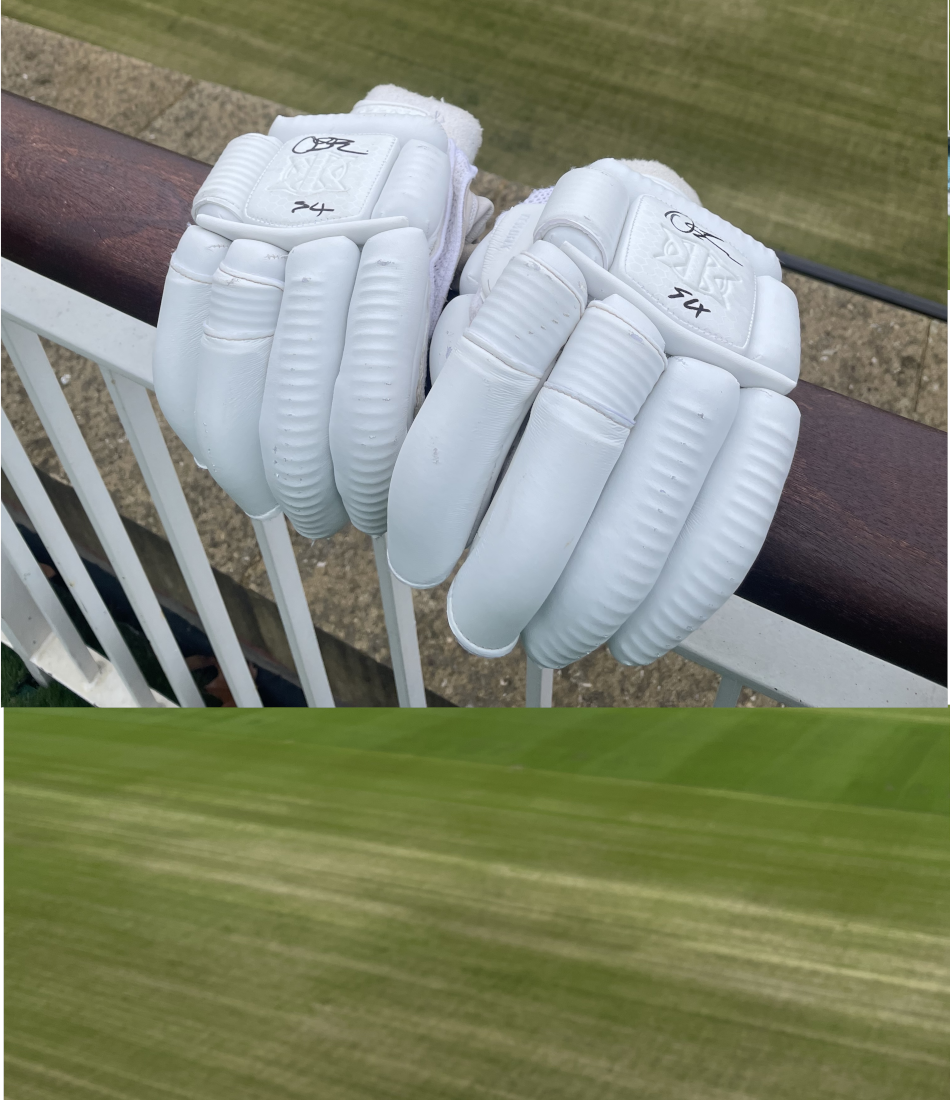 A Signed Pair of Ollie Sykes Gloves